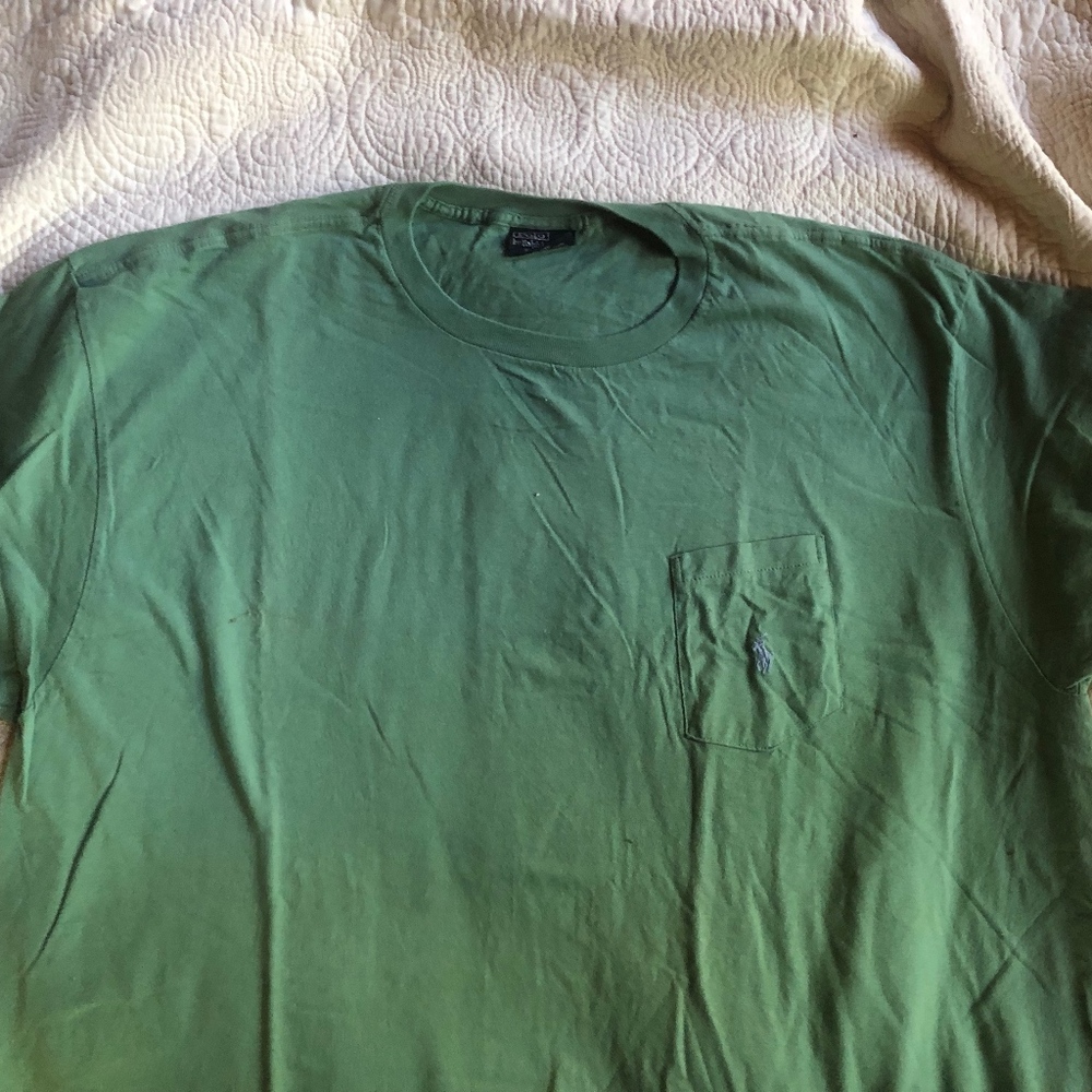 Ralph Lauren XL Olive Green Classic Fit Tee NWOT